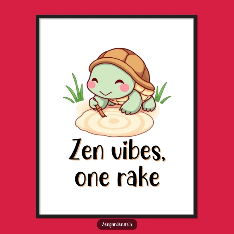 Free Printable Funny Turtle Art - Downloadable DIY Decor for Calm Spaces